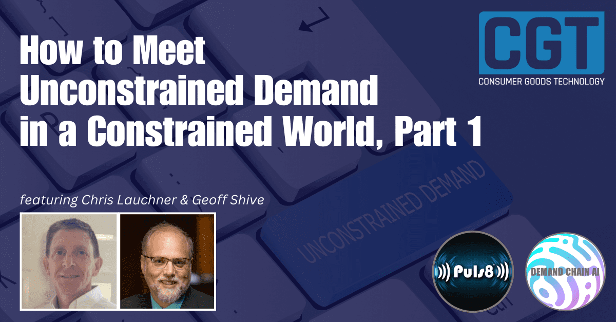 How to Meet Unconstrained Demand in a Constrained World, Part 1